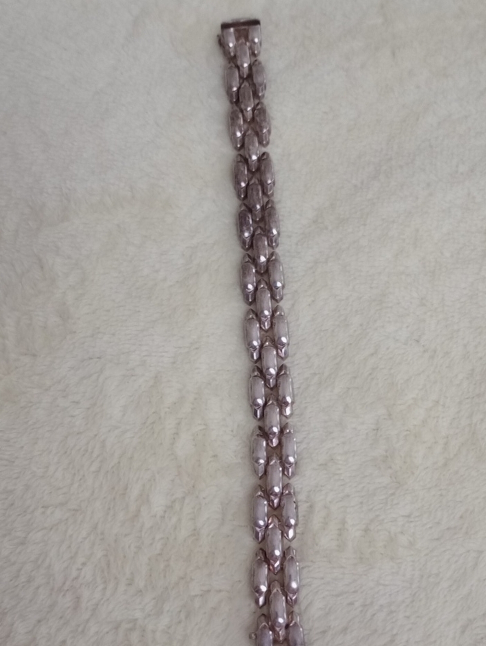 ARTISANS HAND CRAFTED STERLING SILVER Linked Bracelet - Hand Crafted